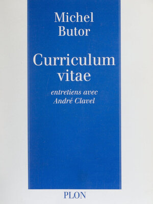 cover image of Curriculum vitae
